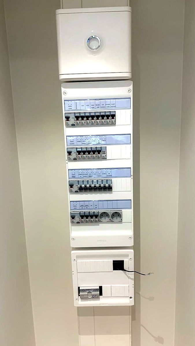 Tableau électrique Legrand neuf avec coffret de communication